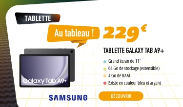 TABLETTE TAB A9+